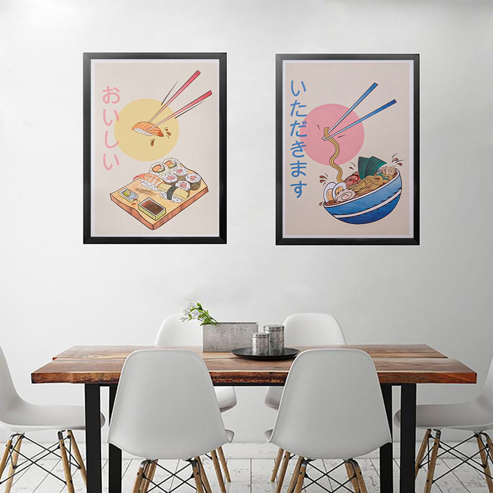 Japanese Lifestyle Japanese - Japanese Style Kitchen Food Posters and