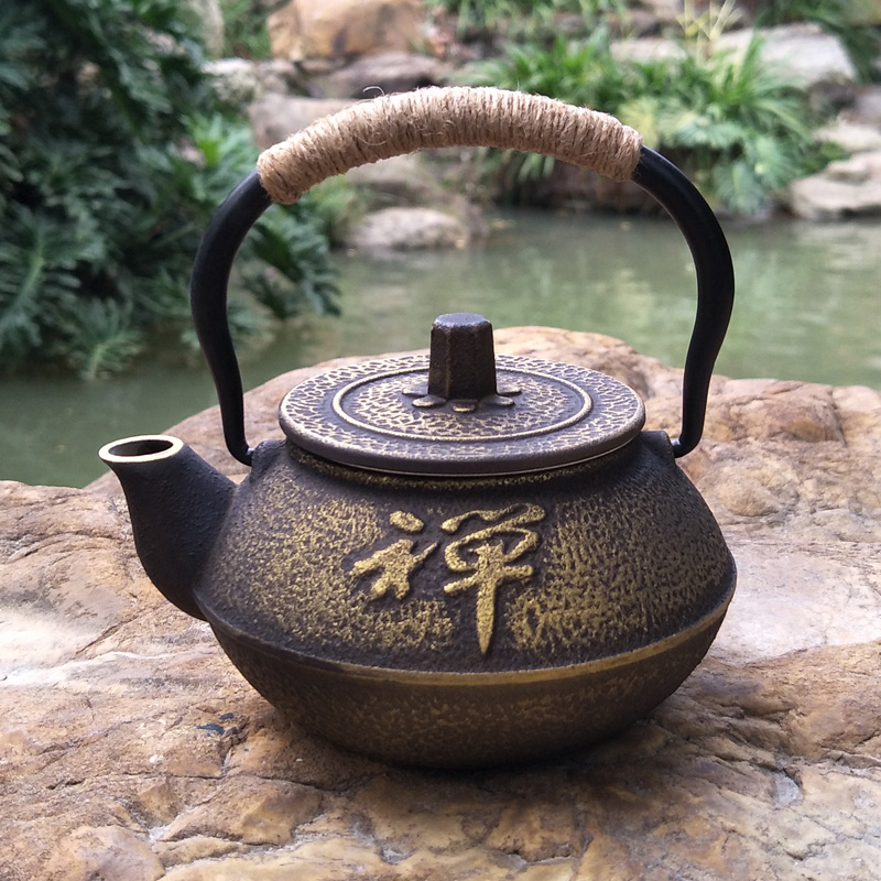 Cast Iron Tetsubin - Cast Iron Teapot Japanese Tetsubin Kettle