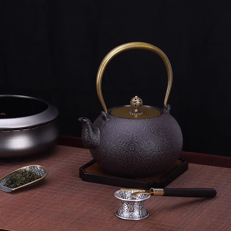 Japanese Cast Iron Teapot 1.2L - Cast Iron Tetsubin avis et prix