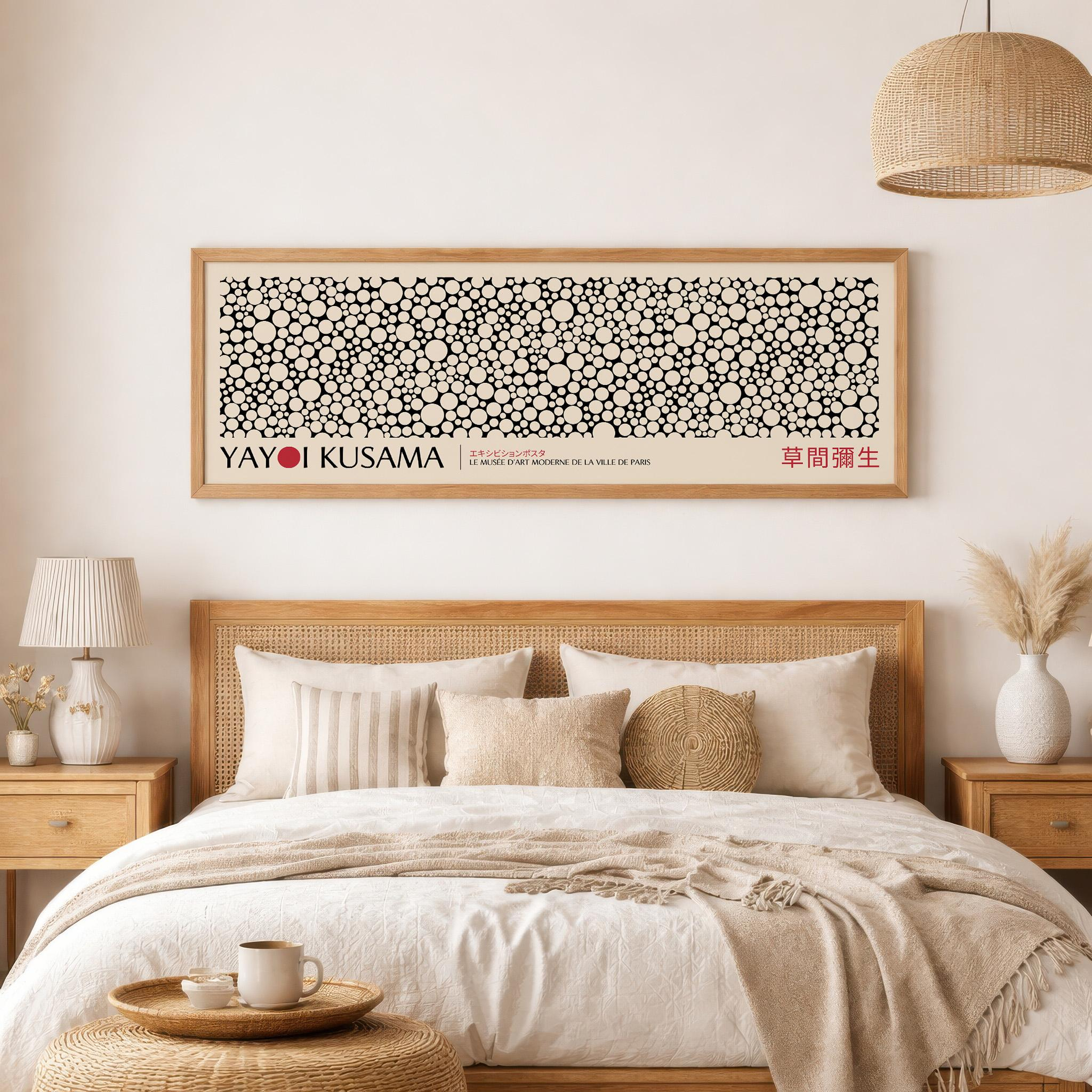 Large Japanese Yayoi Kusama Ab - Japanese Living Lifestyle avis et prix