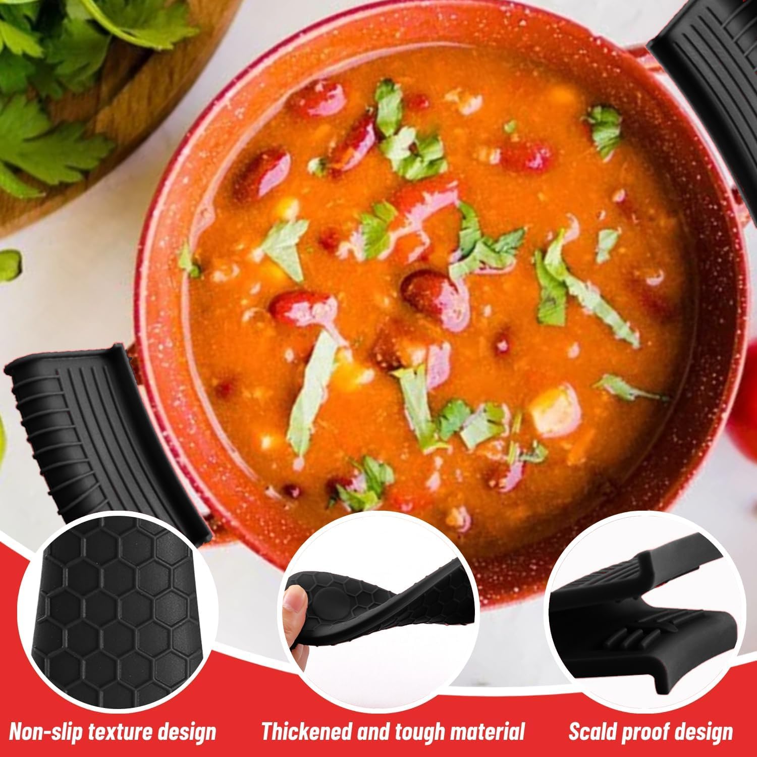 Silicone Heat-Resistant Handle - Cast Iron Tetsubin avis et prix