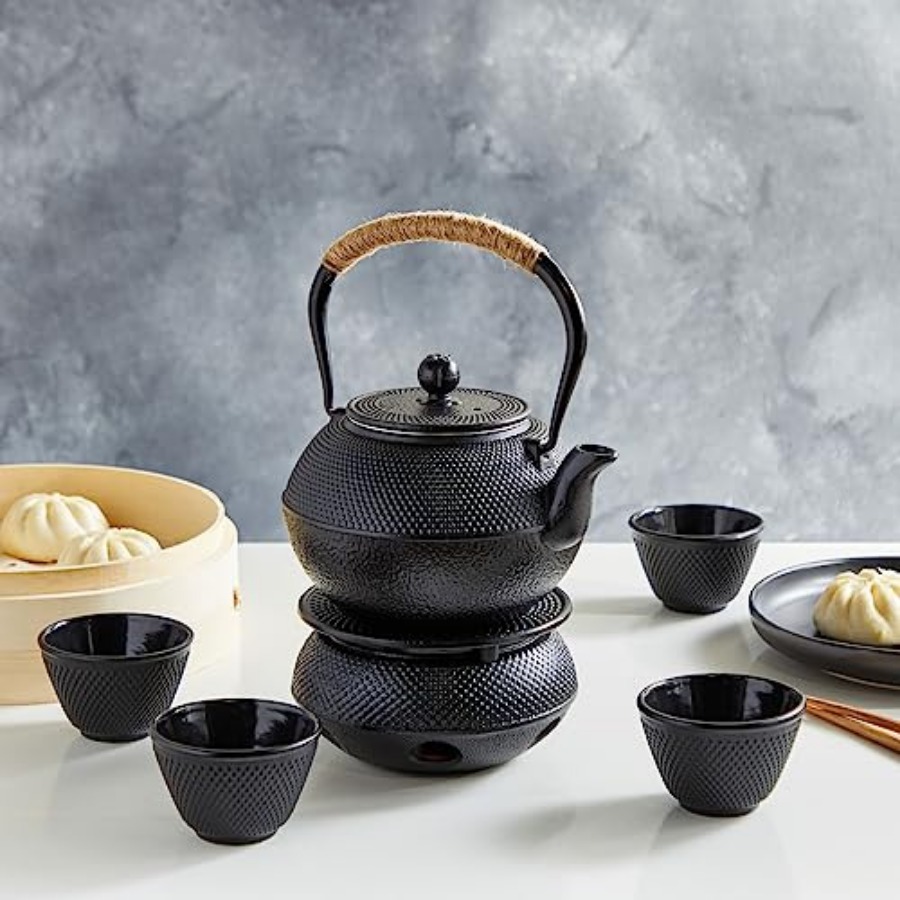 Tea Kettle Stovetop Japanese C - Cast Iron Tetsubin avis et prix