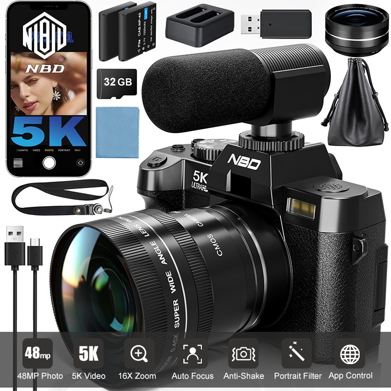 NBD 5K&48MP Digital Cameras Ph - Japanese Lifestyle App avis et prix