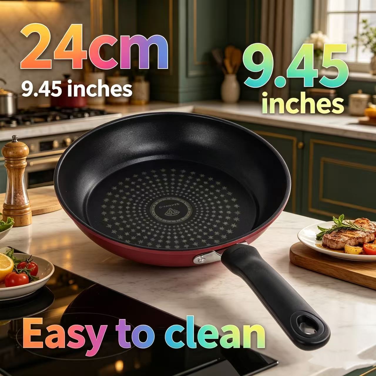 Premium Granite Non Stick Fryi - Cast Iron Tetsubin avis et prix