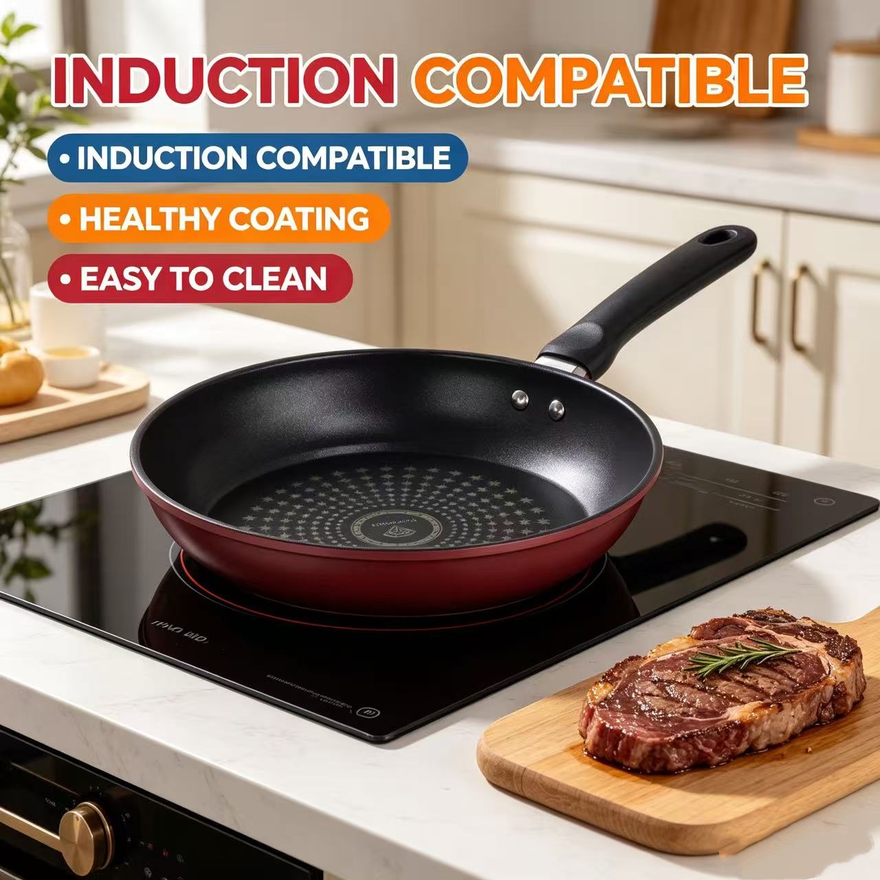 Premium Granite Non Stick Fryi - Cast Iron Tetsubin avis et prix