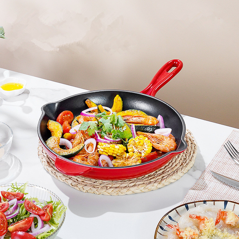 Enameled Cast Iron Skillet Sin - Cast Iron Tetsubin avis et prix