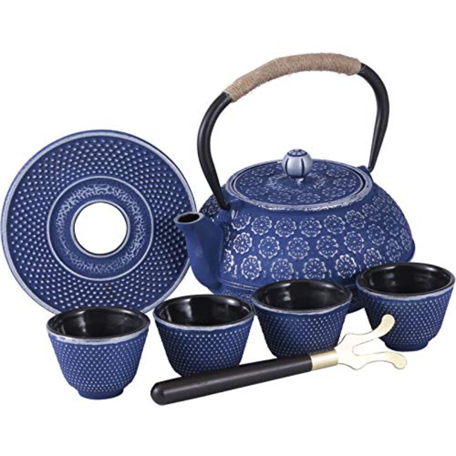 Cast Iron Teapot Set Japanese  - Cast Iron Tetsubin avis et prix