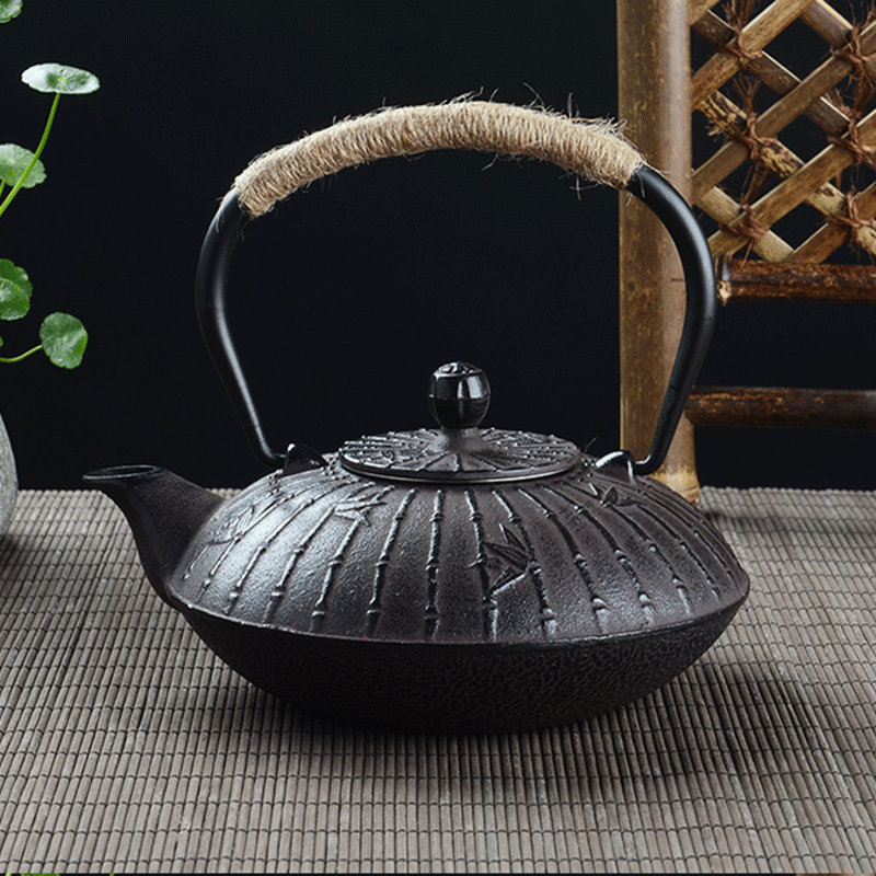 Retro 900ml Cast Iron Teapot J - Cast Iron Tetsubin avis et prix