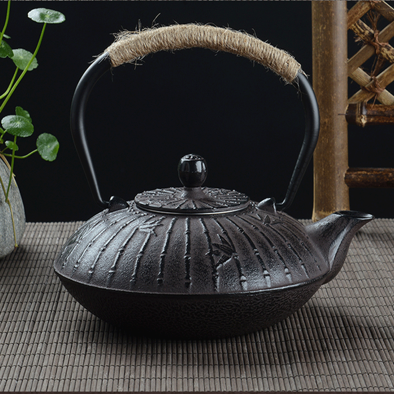 Retro 900ml Cast Iron Teapot J - Cast Iron Tetsubin avis et prix