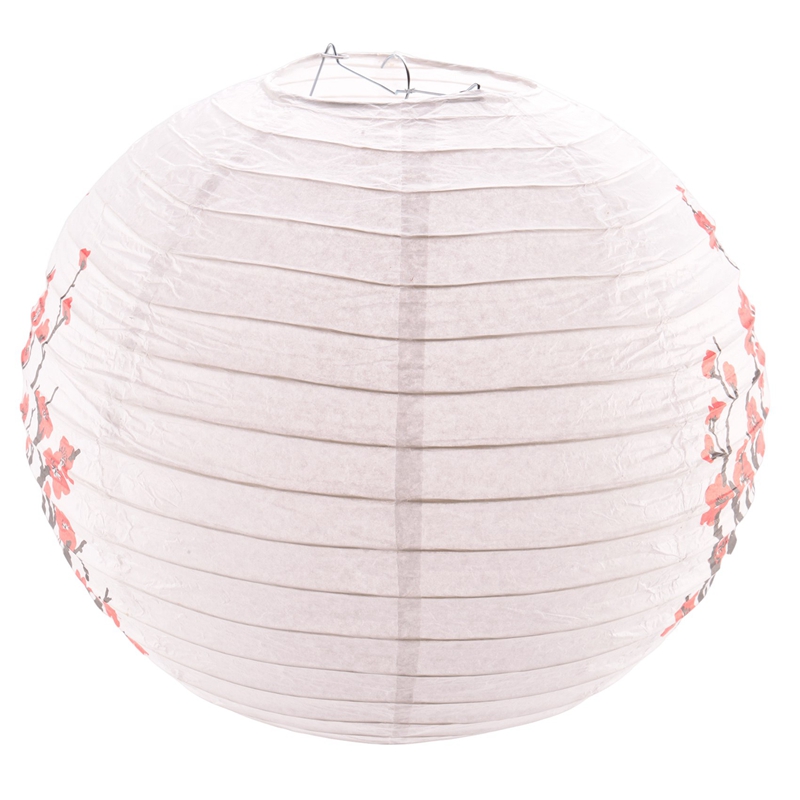 12-Inch Cherry Blossom Japanes - Japanese Lantern Paper avis et prix
