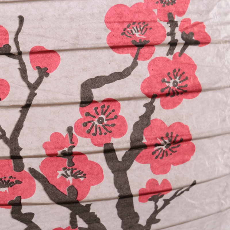12-Inch Cherry Blossom Japanes - Japanese Lantern Paper avis et prix