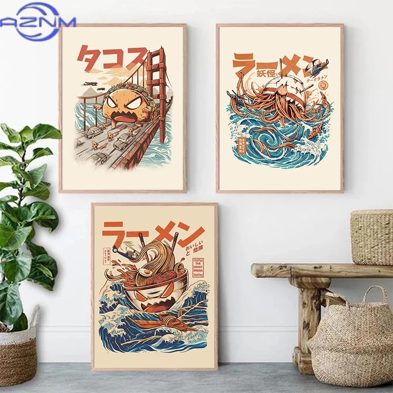AZNM Japanese Kaijus Food Sush - Japanese Lifestyle Japanese avis et prix