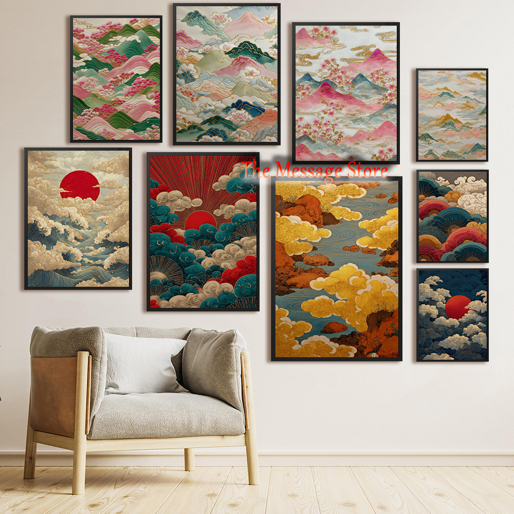 Japanese Landscape Abstract Go - Japanese Lifestyle Japanese avis et prix