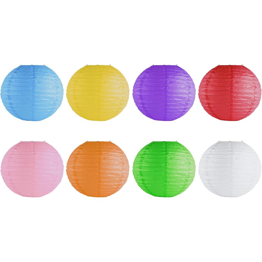 8 Pack Assorted 8 Chinese/Japa - Japanese Lantern Paper avis et prix
