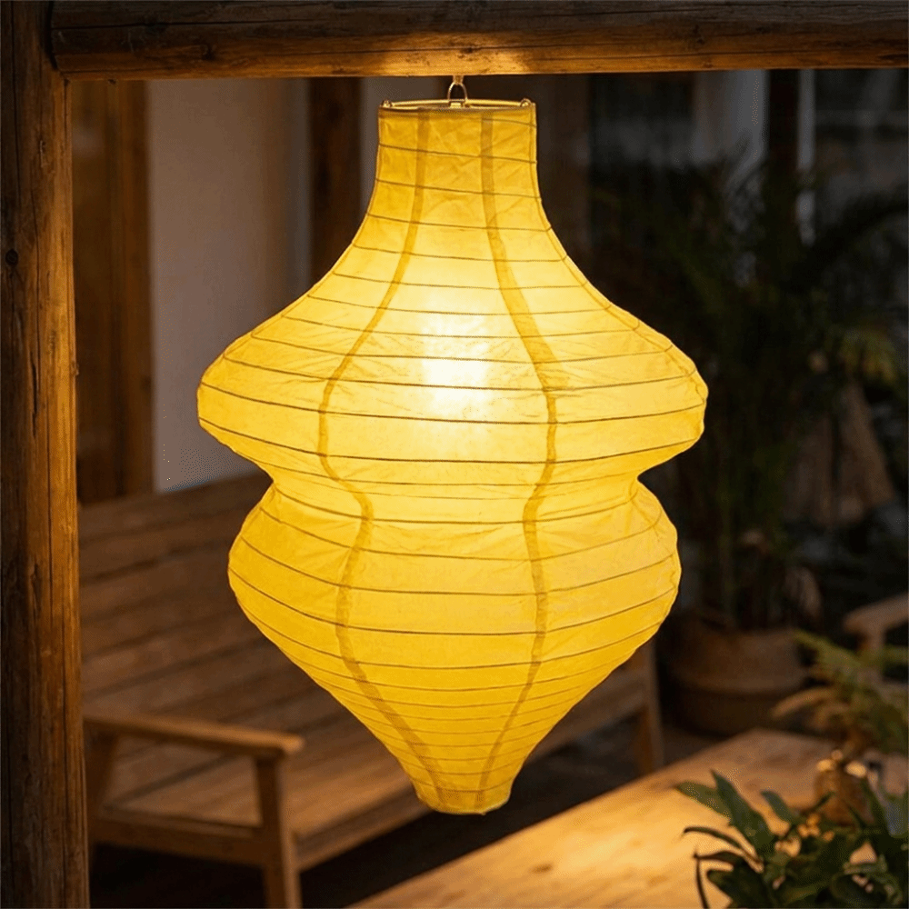 Creative Vintage Flower Bottle - Japanese Lantern Paper avis et prix